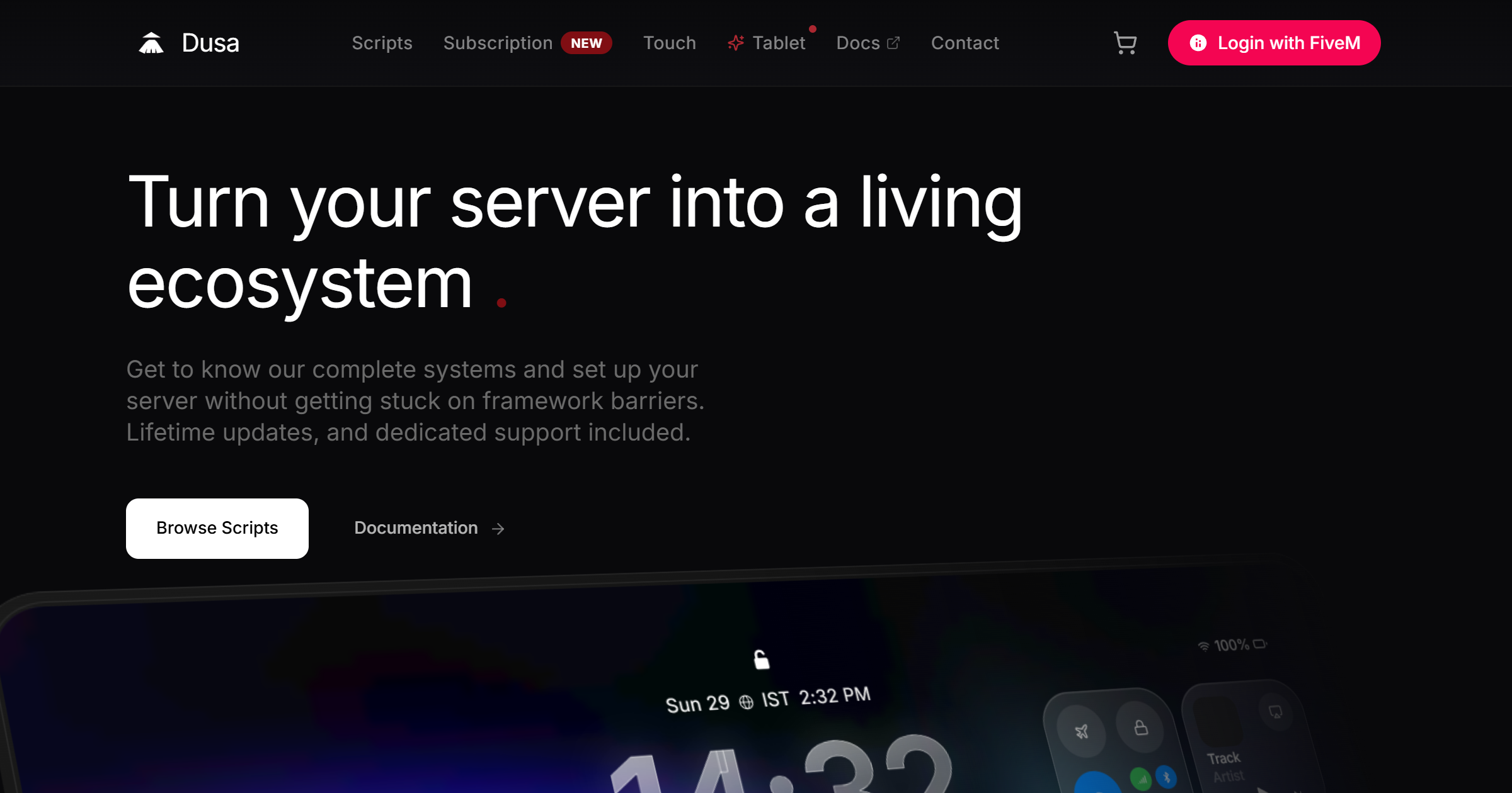 Mechanic Red Script DUSA — Premium FiveM Scripts for ESX, QBCore & Qbox